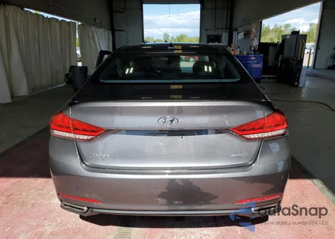 2015 Hyundai Genesis 3.8L from USA, damaged, VIN KMHGN4JE1FU083078
